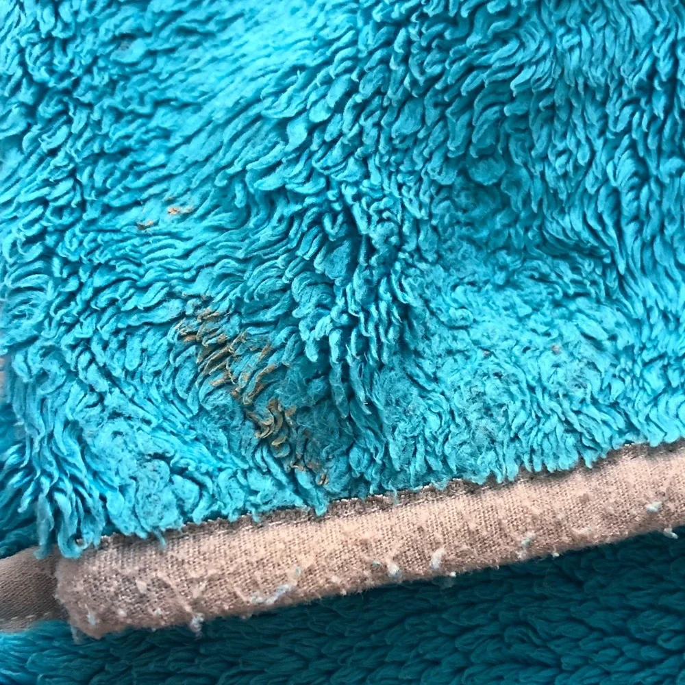 The north face oso hoodie blue fleece jacket girls medium 10 12